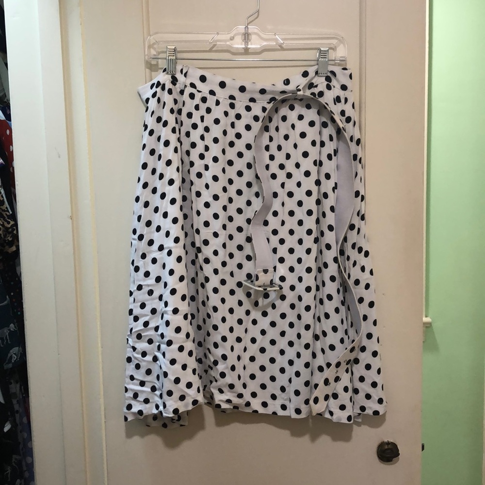 Polka dot skirt from ModCloth